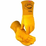 Caiman 1869-4 Medium Cow Grain Leather Metal Inert Gas Welding Glove, Tan/gold. Fixed Price $25.99.