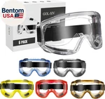 6 Pack Safety Goggles, Ansi Z87.1 Anti-fog Lab Adjustable Protective Ey. Fixed Price $45.23.