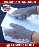 144 Pairs Gray Nylon Gloves W/ Polyurethane (pu) Palm Coating S, M, L, Xl. Fixed Price $131.25.