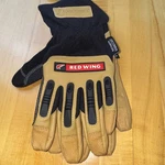 Ironclad RWG204L Ranchworx Leather Gloves, Black/tan, Large New. Fixed Price $38.95.