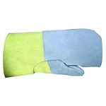 High Heat Wool-lined Synthetic Fiber Mittens, Yellow/gray, Large Ors Nasco. Fixed Price $67.31.