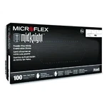 Ansell Microflex Powder-free Nitrile Gloves, Xx-l, 9.6" Long, Black, 100/BOX. Fixed Price $28.28.