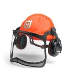 Husqvarna Forestry Helmet With 6 Point Ratchet System. Fixed Price $79.95.