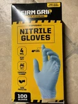 Firm Grip Pro Cleaning Disposable Nitrile Gloves 100 Count One Size Fits Most. Fixed Price $14.99.