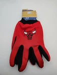 Wincraft Nba Chicago Bulls 2 Tone Non-slip Utility Gloves Red Basketball New. Fixed Price $7.99.