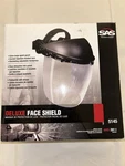 Sas Safety Corp: Deluxe Face Shield, Extra Large Spark Guard. Fixed Price $15.00.