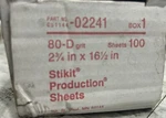 3M Stikit Production Sheet 02230 3/4" 16 1/2" 80D 100/BOX. Fixed Price $71.99.