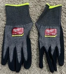 Milwaukee Tool Cut Level 9 High-dexterity Nitrile Dipped Gloves Packs & Pairs. Fixed Price $17.00.