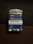 Protechs Quiet Contour Foam Ear Plugs Moldex 50 Pair 33 Nrr Decibels. Fixed Price $12.00.