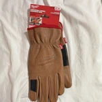 Milwaukee Goatskin Leather Xl Work Gloves 48-73-0013. Fixed Price $9.45.