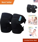 Black Baby Knee Pads For Crawling Allergy-free Protection Tiny Adventurers. Fixed Price $44.98.