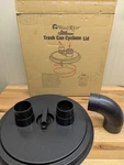 Woodriver Dust Connection Trash Can Cyclone Lid For Collection New Open Box. Fixed Price $41.87.