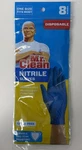 12 Pack Of 8 Mr. Clean Nitrile Gloves Latex Free/powder (96 Total). Fixed Price $14.99.