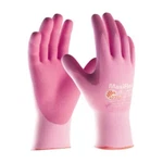 12 Pip 34-8264 Maxiflex Active Pink Nylon Lycra Shell Foam Nitrile Large. Fixed Price $60.00.