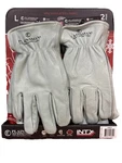 Plainsman Premium Cowhide Leather Gloves Size (2 Pair Per Pack). Fixed Price $23.99.