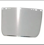Box Of 10 Anchor Premium Quality Visor Face Shield Clear 9" 15-1/2" 3440-B-CL. Fixed Price $50.00.