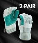 Westchester 500DP Cowhide Leather Gloves 2 Pair. Fixed Price $9.99.