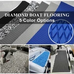 94.5'' Boat Flooring Sheet Eva Foam Marine Yacht Decking Surf Pad Small Diamond. Fixed Price $56.59.