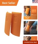 Tse-pro Heavy Duty Knee Savers Extra Thick Foam, Hi-viz Orange, Adjustable Fit. Fixed Price $18.99.