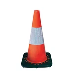 Safety SAS-7501-18 Traffic Cone With Reflective Bar, Orange, 18-INCH. Fixed Price $37.09.