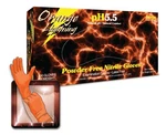 Atlantic Safety Products Orange Lightning Powder Free Nitrile Gloves (100 Pack). Fixed Price $23.68.