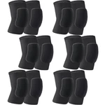 Yunsailing 6 Pairs Volleyball Knee Pads For Women Men, Soft Size, Black. Fixed Price $38.76.