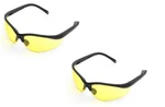 Uv Protection Adjustable Safety Glasses With Yellow Tint, 7821 (2 Pack). Fixed Price $20.98.
