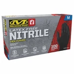 Black Mechanix Heavy Duty 5-MIL Latex-free Nitrile Textured Gloves Medium. Fixed Price $25.00.