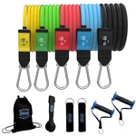 Resistance Set 5 Handles Ankle Straps Door Anchor Bodylastics Pro. Fixed Price $74.99.