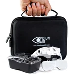 Vision Aid Magnifying Glasses With Led Light, 5 Lenses, Headband, Storage Case. Fixed Price $44.28.
