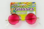Hippie Wire Frame Pink Lense Glasses 60S 70S Costume Retro Style Stage Peace. Fixed Price $8.45.