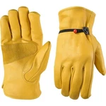 One Pair Wells Lamont Men's Work Gloves Cowhide Leather, New. Fixed Price $16.95.