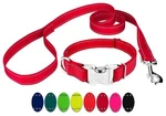 Country Brook Petz Premium Reflective Nylon Dog Collar & Leash. Fixed Price $21.97.