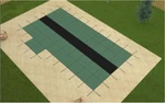 Gli 16' X 32' Hyperlite Rectangle Solid Safety Cover W/ Sure-flo Panel. Fixed Price $969.59.