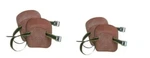 2 Pack Clc Custom Leathercraft Molded Natural Rubber Kneepads, Single Strap. Fixed Price $19.99.