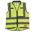 Milwaukee Class High Visibility Performance Safety Vest, 48-73-5042, Size L/xl. Fixed Price $20.00.