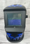 Chicago Electric Auto-darkening Welding Helmet Blue Flame Ansi Lens. Fixed Price $20.00.