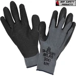 Showa Atlas Fit 300BL Natural Rubber Palm Coated Work Gloves Black (12 Pairs). Fixed Price $34.95.