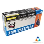 Hardy 68504 Medium Count Bx 7 Mil Nitrile Disposable Gloves Industrial Ea.. Fixed Price $12.79.
