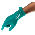 Ansell 58-330 Alphatec Chemical Resistant Gloves, Nitrile, 12 In 14 Mil,. Fixed Price $5.49.
