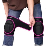 Yktsuj Women Knee Pad Suitable For House Medium, A-black With Pink Edges. Fixed Price $26.05.