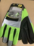 Cat High Visibility Padded Palm, Utility Glove. Size Large. New.. Fixed Price $17.99.