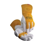 2 Pair Caiman 1810-6 Premium Grade Welding Gloves, Xl, Cowhide Made With Kevlar. Fixed Price $39.50.