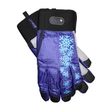 Kinco Womens Gloves Blue Snowflakes Cold Winter Sports #2060W. Fixed Price $26.99.