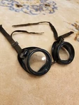 Vintage Willson Motorcycle Safety Railroad Goggles Usa Steampunk Wilson Glasses. Fixed Price $31.50.