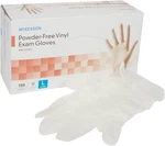 Powder-free, Vinyl Exam Gloves, Non-sterile, Large, 150 Count, Box. Fixed Price $26.57.