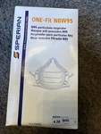 Sperian N95 Masks Particulate Respirator One-fit NBW95, 20 Box. Fixed Price $12.99.