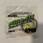 Moldex Pura-fit 6900 Disposable Foam Earplugs With Cord Nrr 33. Fixed Price $6.00.