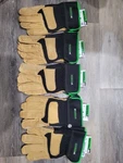 5 Pairs Goat Skin Leather Gloves Durable Heavy-duty 73423-701. Fixed Price $85.00.