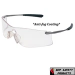 Mcr Crews Rubicon Safety Glasses T4110AF Clear Anti-fog Lens Metal Work Eyewear. Fixed Price $12.75.
